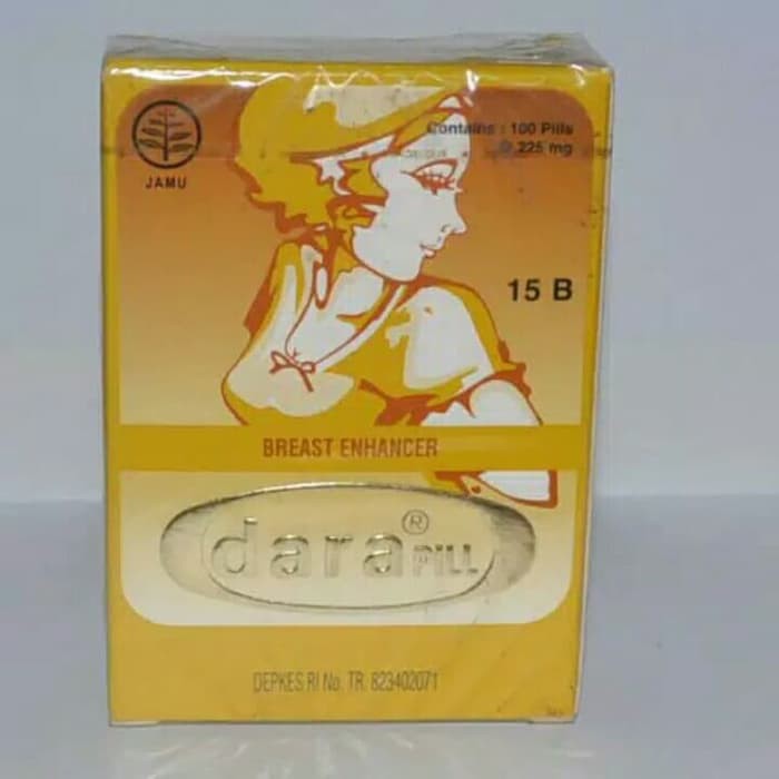 100 Butil Pil Galian Montok / Jamu Pemontok Badan /Dara Pill