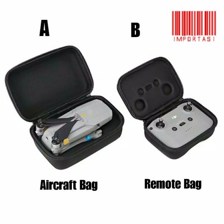 ND | Tas Drone Bag Case DJI Mavic Air 2 Remote & Aircraft Terpisah Nylon