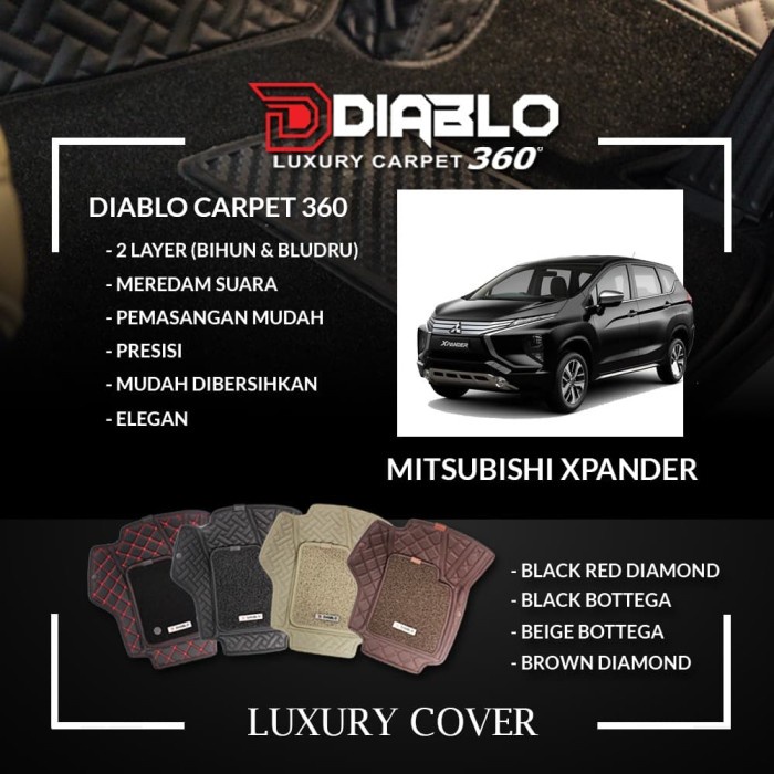 KARPET MOBIL MITSUBISHI XPANDER | DIABLO 360