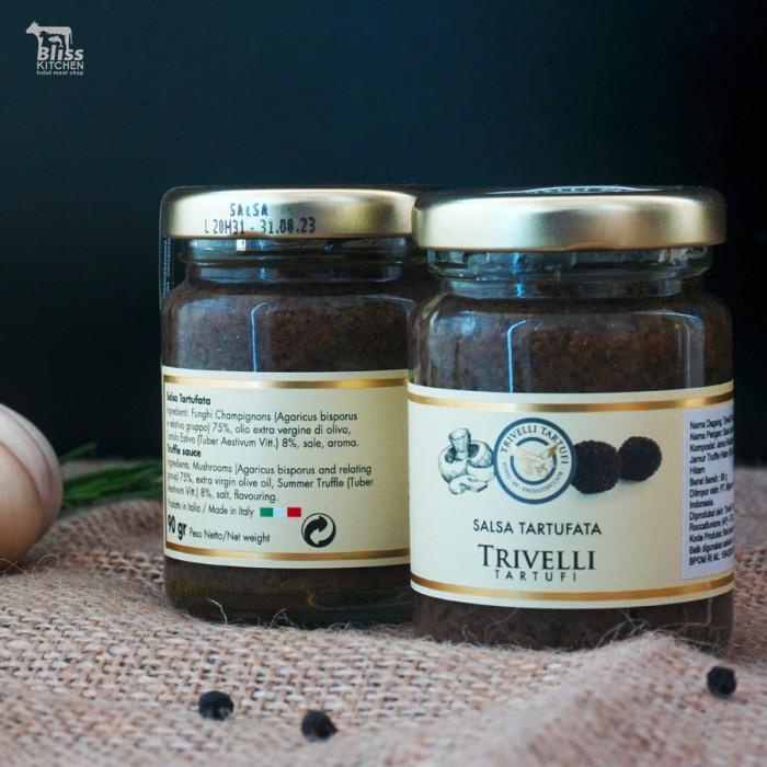 

Nay | Black Truffle Sauce / Salsa Tartufata 8% / Saus Jamur Truffle 8% 90Gr Kualitas Terbaik