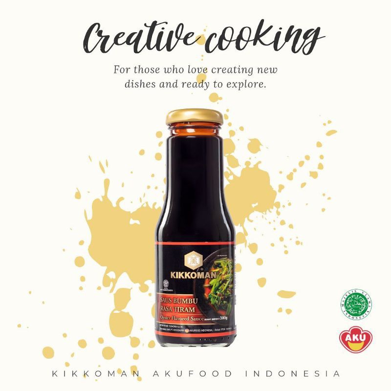 

KIKKOMAN Saus Tiram Premium 300 g Halal | Oyster Sauce