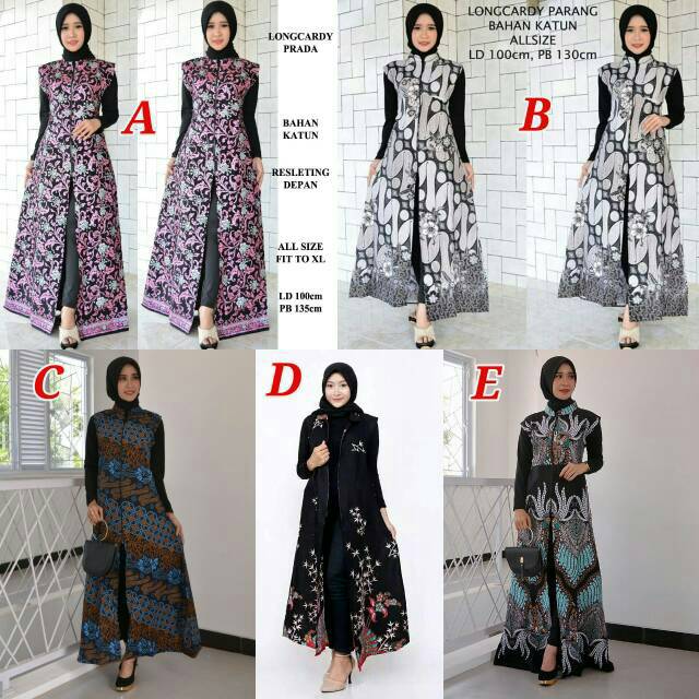  Outer  Batik  Shopee Indonesia 