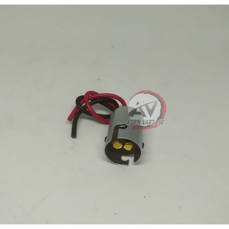 soket lampu motor / fitting lampu depan stop sein / fiting lampu motor honda yamaha-lampu stop