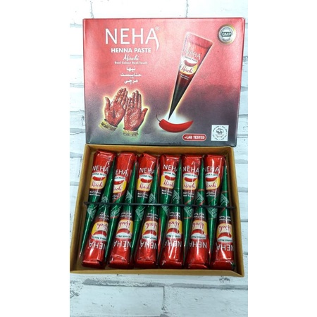 hena neha 12 pcs set box