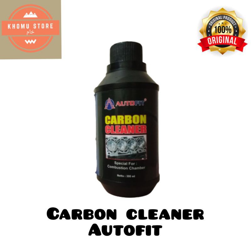 CARBON CLEANER 300 ML AUTOFIT cairan pembersih kerak karbon pada busi dan piston ruang bakar