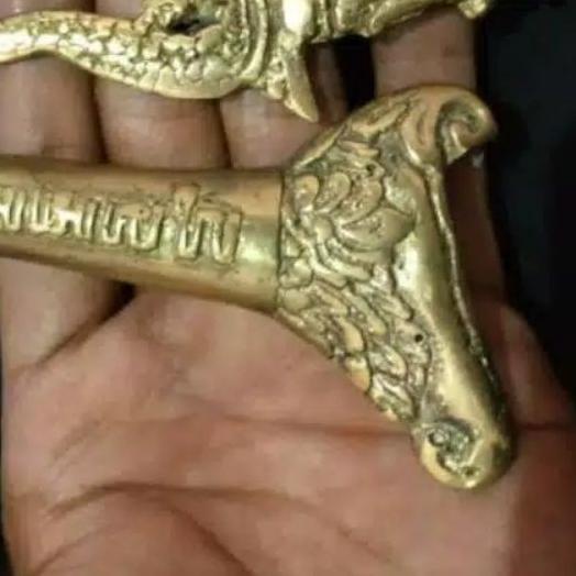 ♣ keris naga Sosro Kuningan mini luk5 untuk koleksi dll. ➻