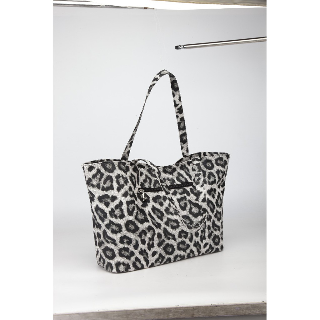 Tas bahu wanita Totebag z4r4 leopard simple tas wanita kekinian#039