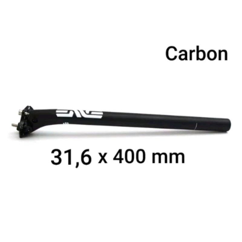 Seatpost ENVE Carbon 31.6 x 400 mm . Tiang Saddle karbon 31.6mm 40 cm