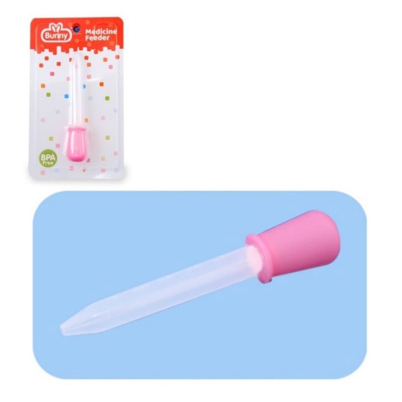 LustyBunny Medicine Feeder 5 ml Measuring Medicine Dropper Pipet Tetes Obat AMD-0001