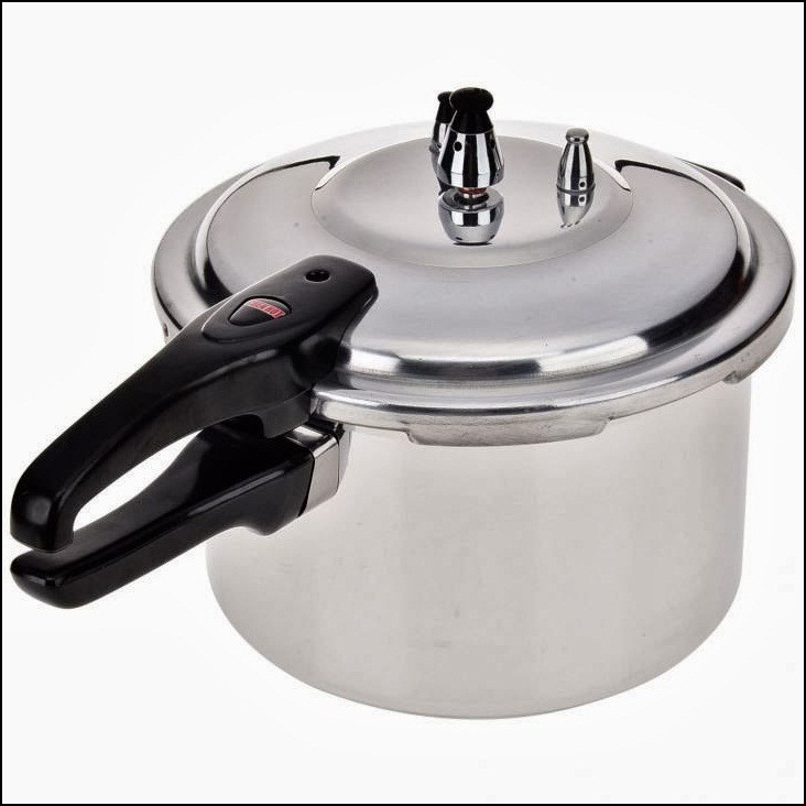 NEW PANCI PRESTO SANEX 12 LITER SN-12.OL PRESSURE COOKER TITANIUM