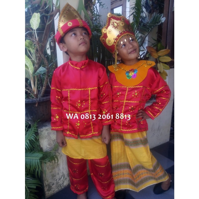 ANAK-NASIONAL-ADAT-PAKAIAN- BAJU ADAT KOSTUM ANAK PRIA DAERAH PALEMBANG -PAKAIAN-ADAT-NASIONAL-ANAK.