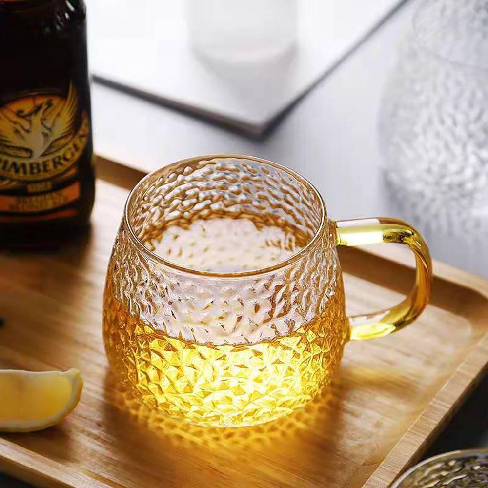 Lanfy Gelas Cangkir Teh Enamel Bening Tahan Panas Bunga Dapur Ulang Tahun Kekinian Untuk Minuman Panas Glsaa Cup