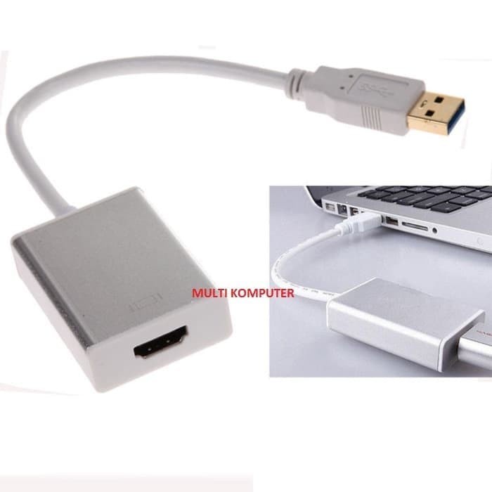 USB 3.0 to HDMI Converter Cable Multi Display Adapter for PC Laptop