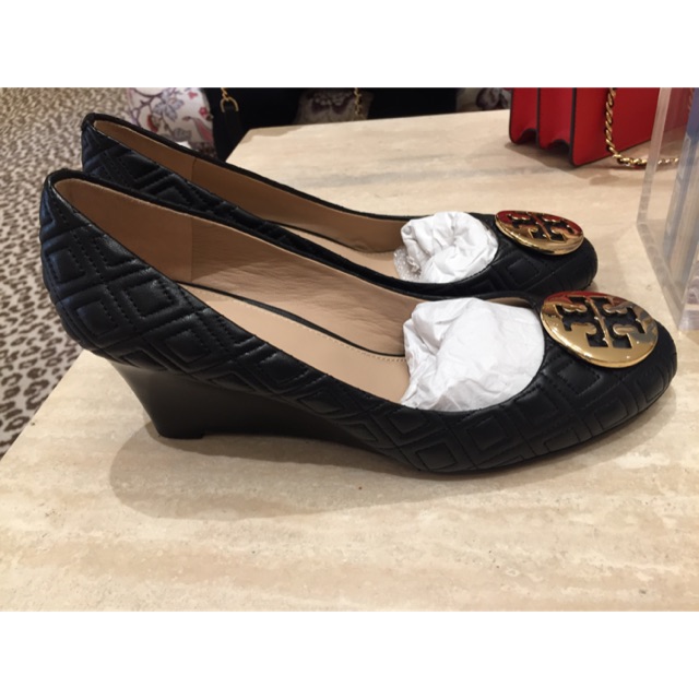 Tory Burch Marion Quilted wedges