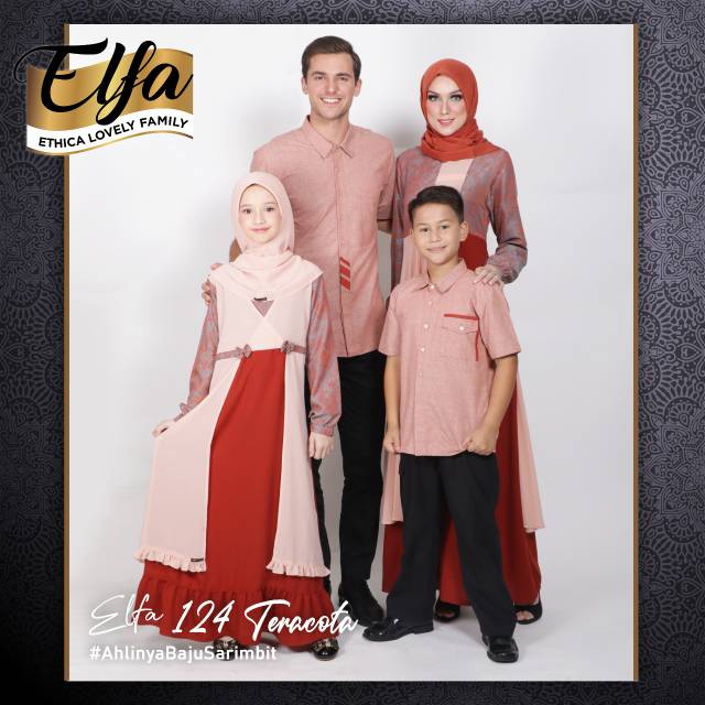 SARIMBIT ETHICA ELFA 124 TERACOTA (KAGUMI 142 TERACOTA, KAGUMI KIDS 50 TERACOTA)