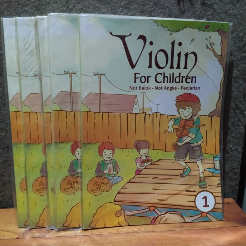 VIOLIN FOR CHILDREN NOT BALOK-NOT ANGKA-PENJARIAN