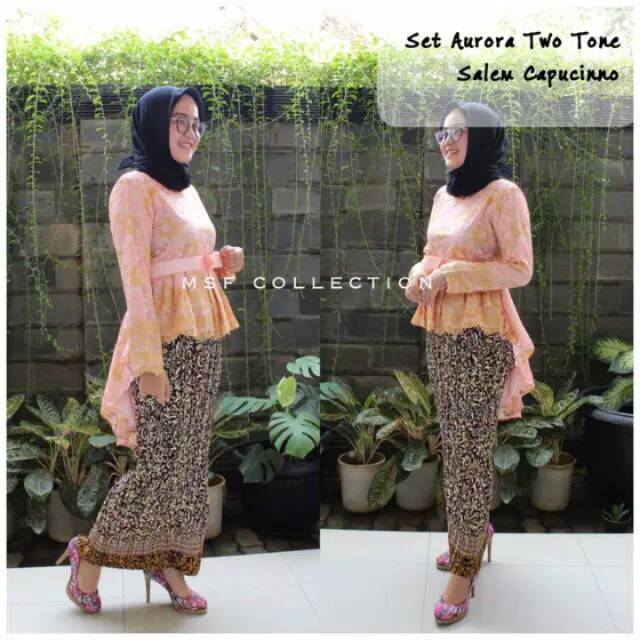 KEBAYA AURORA SET BROKAT/BAJU PESTA