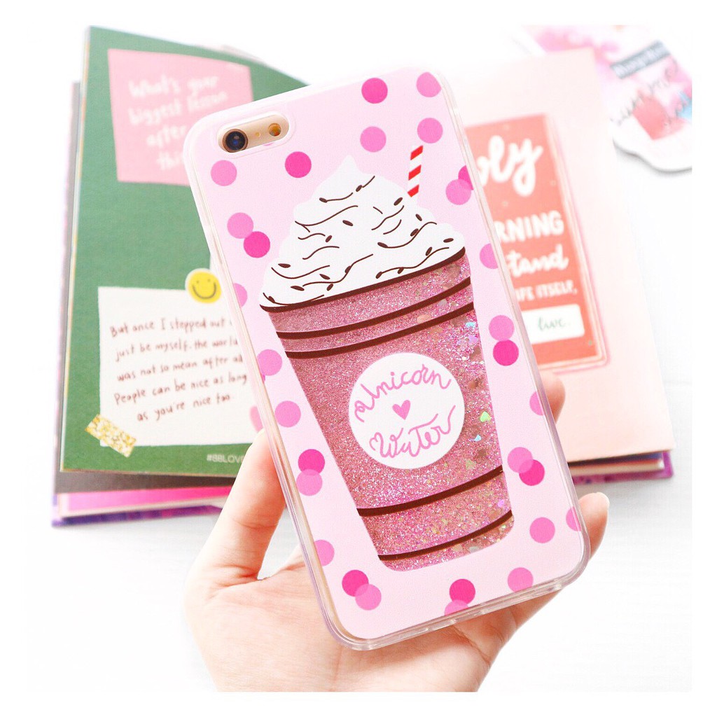 OPPO F1 PLUS (R9) / OPPO R11 ICE CREAM WATER GLITTER CASE