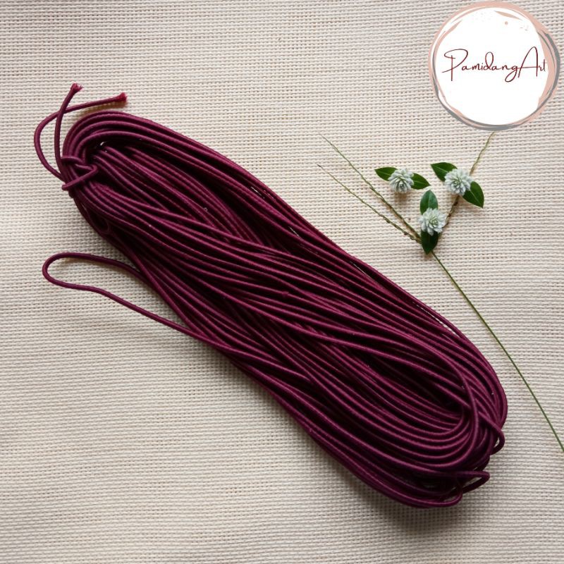 Tali elastis string / Tali Sengkelit / Tali gelang elastis