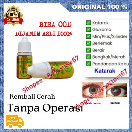 [BISA COD] PROMO Noni Eye Gurah Herbal Tetes Mata Atasi Mata Minus Katarak Silinder Honey Noni Eye A