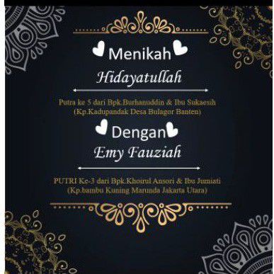 Wedding Invitation Undangan Vidio Digital Free Protokol Kesehatan