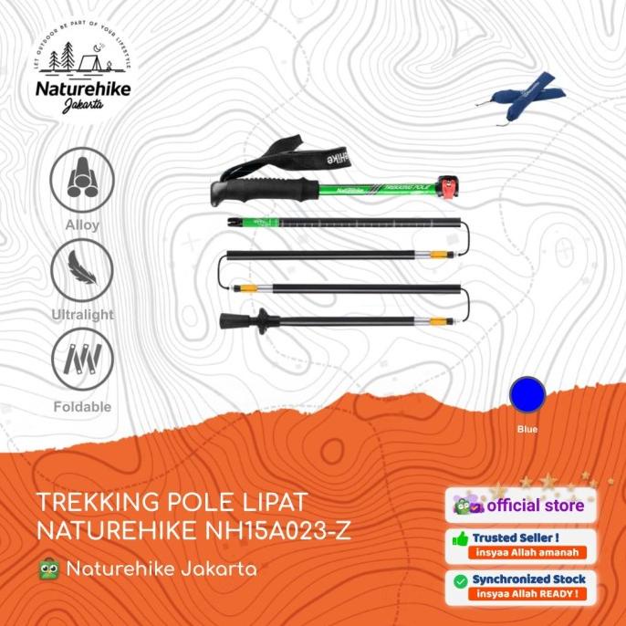 NATUREHIKE TREKKING POLE LIPAT NH15A023-Z ALUMINIUM ALLOY ULTRALIGHT