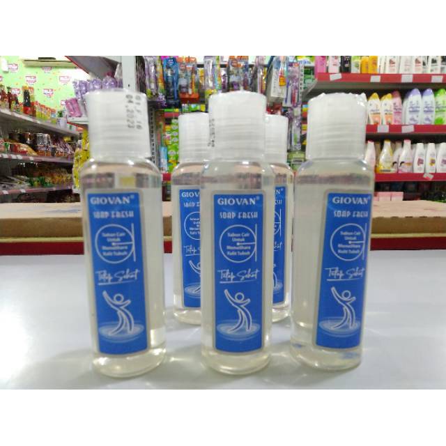 Giovan Soap Fresh 100ml Botol Bening