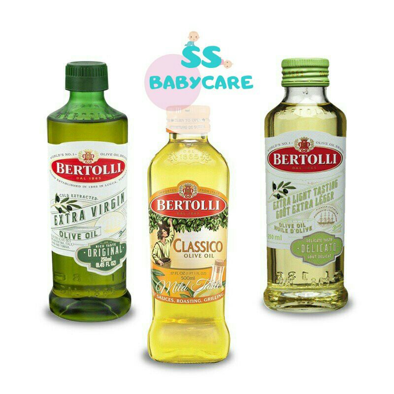 Bertolli Olive Oil 250ml - Bertolli Minyak Zaitun - Bertolli Extra Virgin Extra Light Classico Olive