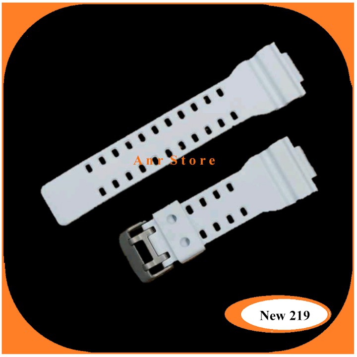 Strap Tali Jam Casio G-Shock GA-100 GA-300 GD-100 G-8900 Putih Premium