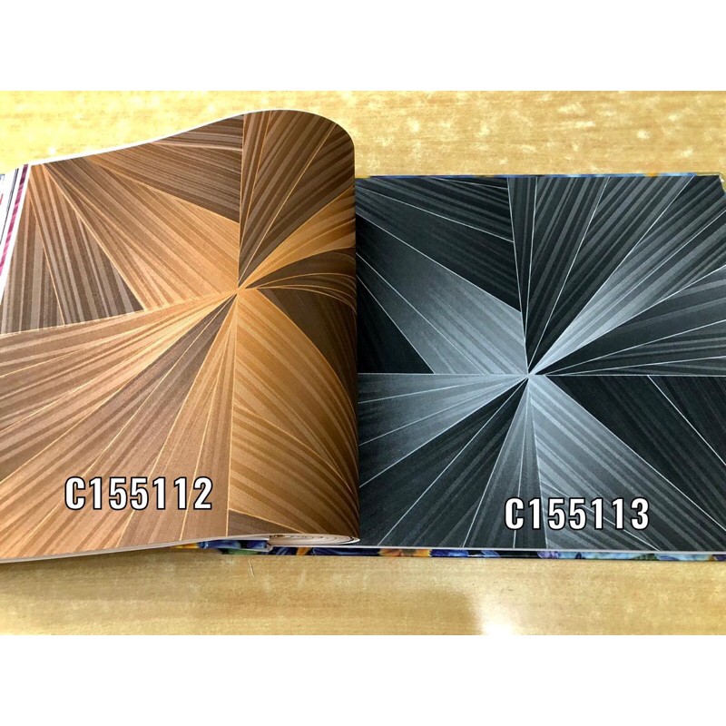 Wallpaper Dinding Murah Motif Kotak Abstrak Modern 3D