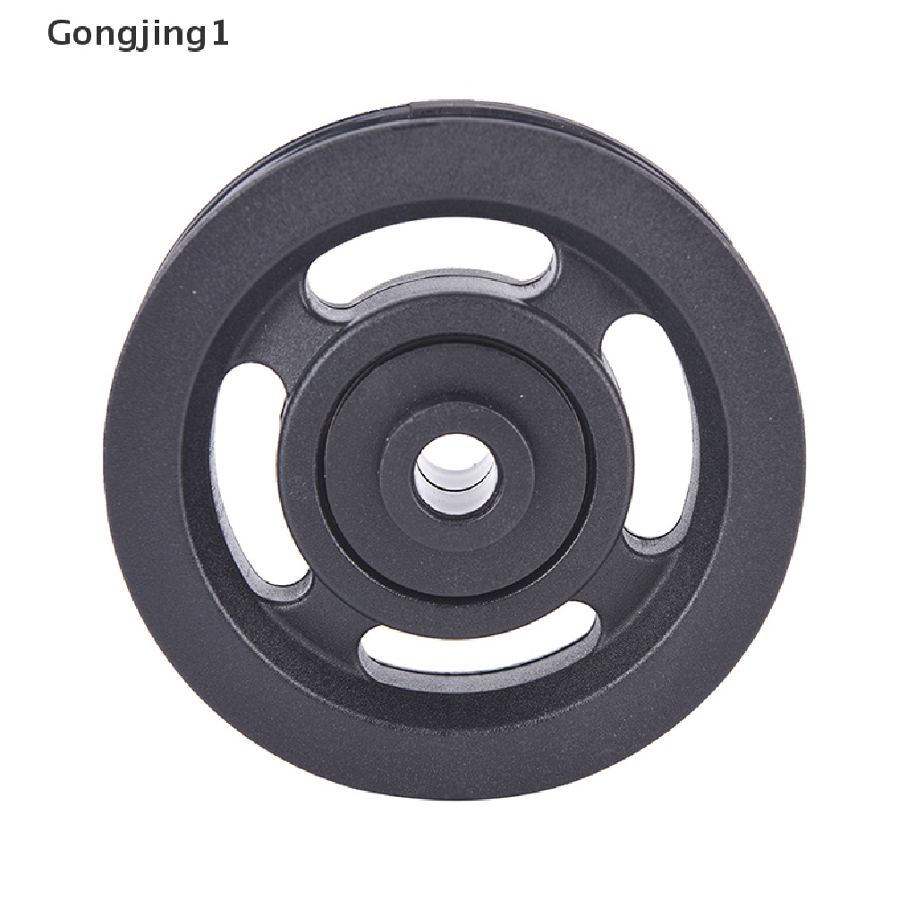 Gongjing1 Roda Katrol bearing 90mm Warna Hitam Untuk Kabel gym