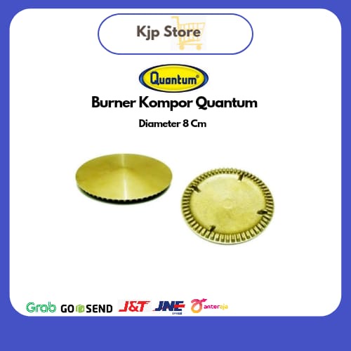 Burner Kuningan Kompor Gas Quantum 8cm Original