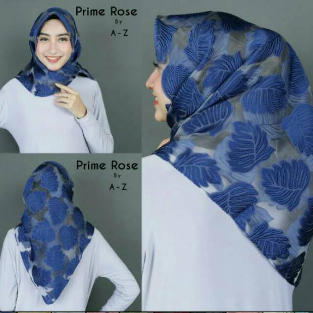 [ COD ] HIJAB SEGIEMPAT ORGANZA MOTIF
