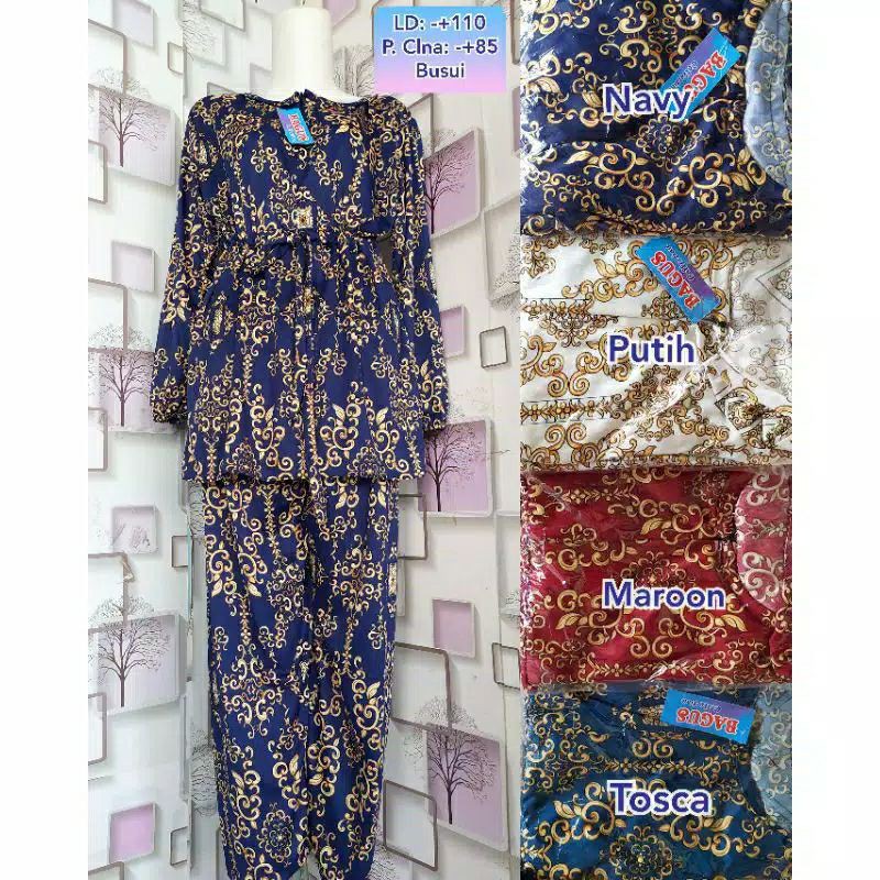 One Set Motif Setelan Hyget Premium One Set Hyget Fashion Wanita