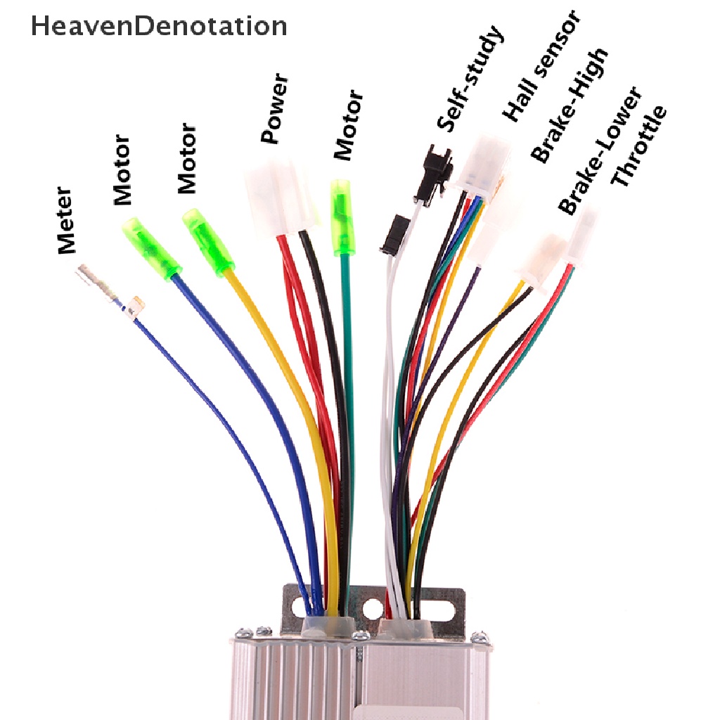 [HeavenDenotation] 36v/48v 350w dc electric bicycle e-bike scooter brushless dc motor controller