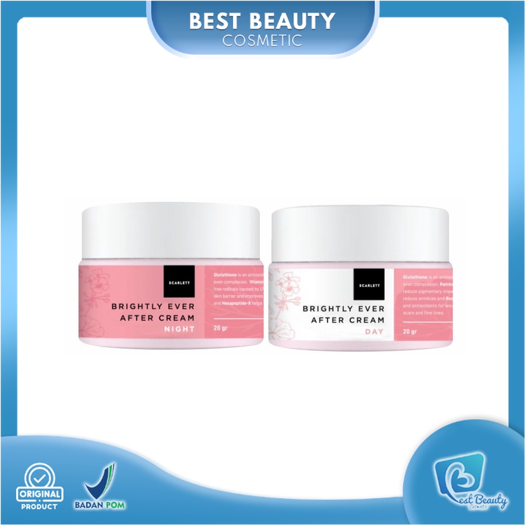 ★ BB ★ SCARLETT BRIGHTLY EVER AFTER CREAM DAY &amp; NIGHT - SCARLETT ACNE CREAM