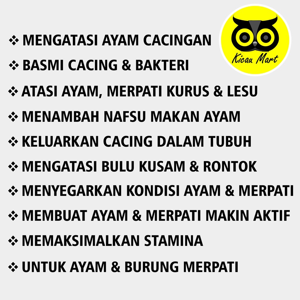 OBAT AYAM CACING EXITOR 10 OBAT AYAM CACINGAN KURUS TIDAK NAFSU MAKAN PIL KAPSUL EXITOR MEDION CXTOR