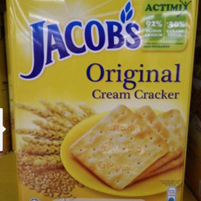 

BISKUIT JACOBS JACOB'S KALENG ORIGINAL CREAM CRACKER 750 GR MALAYSIA