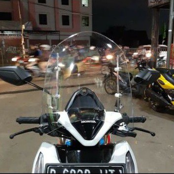 VISOR WINDSHIELD GENIO NEMO TAMENG KACA DEPAN MOTOR BEBEK MATIC