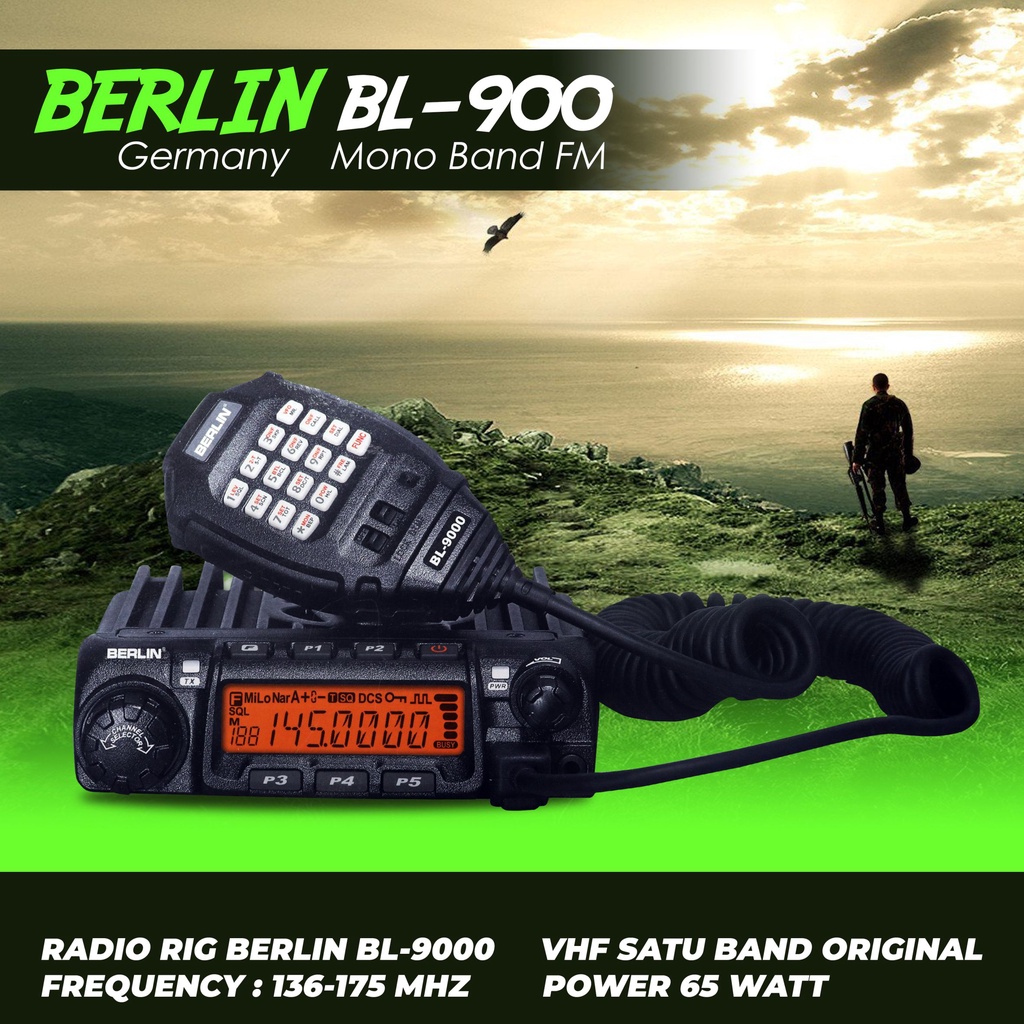 Radio RIG BERLIN BL-9000 VHF Original