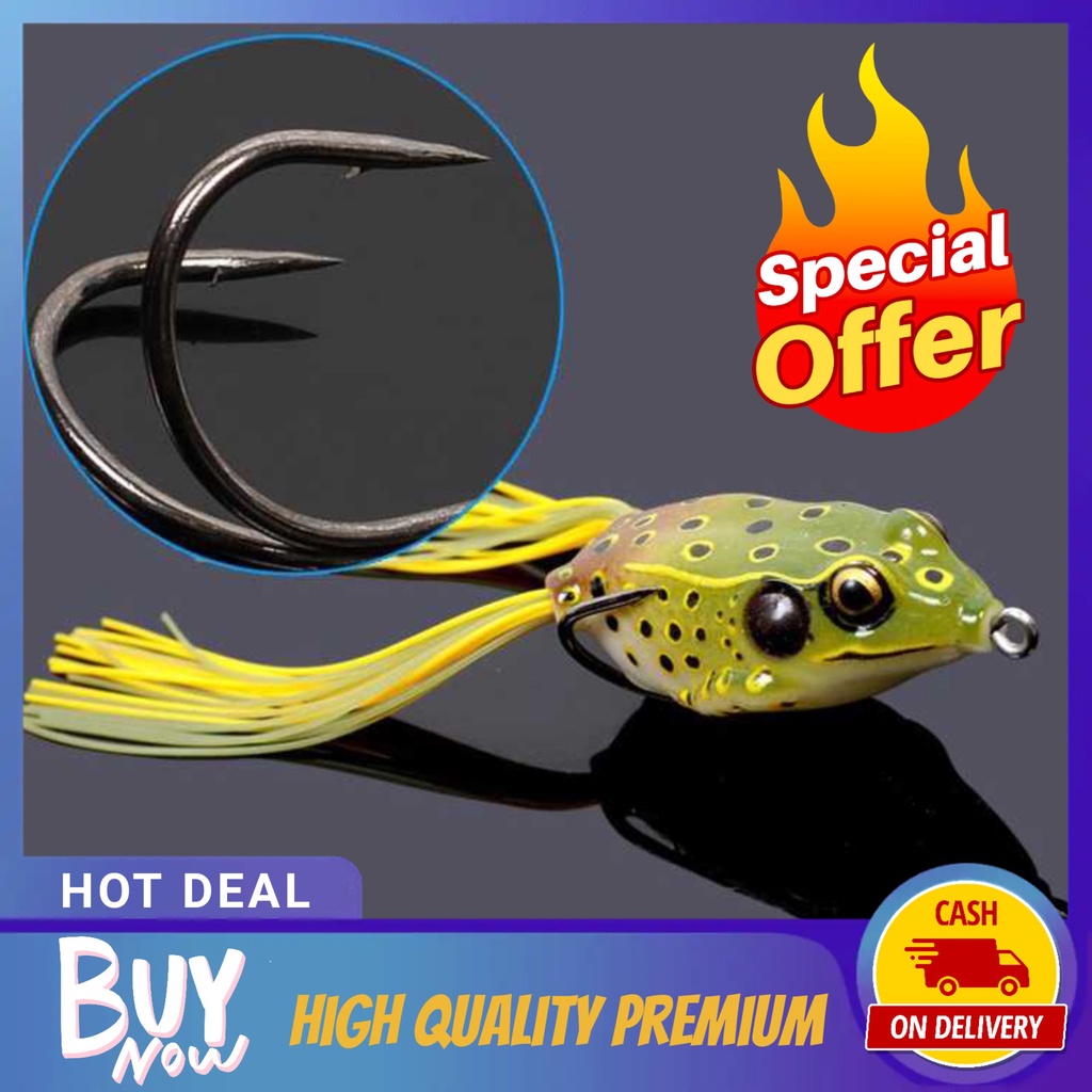 Umpan Pancing Kodok Kodokan / Umpan Kodok Casting Gabus / Umpan Mainan Ikan Gabus Kodok Kecil / Umpa