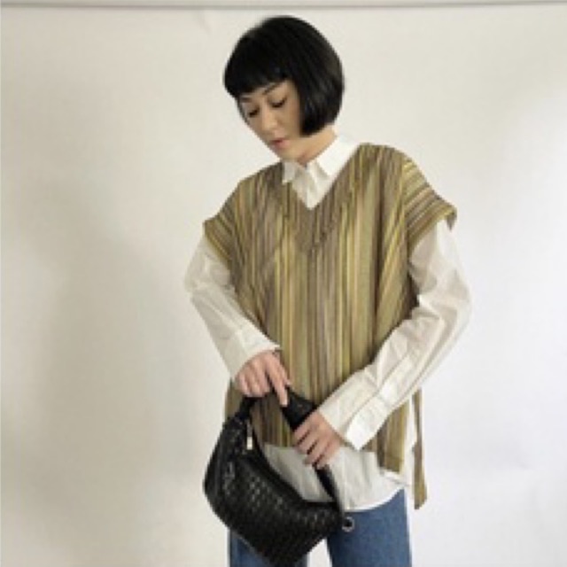 PRELOVED vest rajut trick and tricky