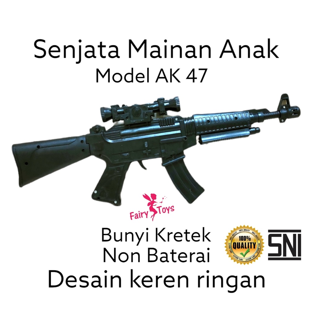 Mainan Senjataa Anak Bunyi Kretek BBR 220