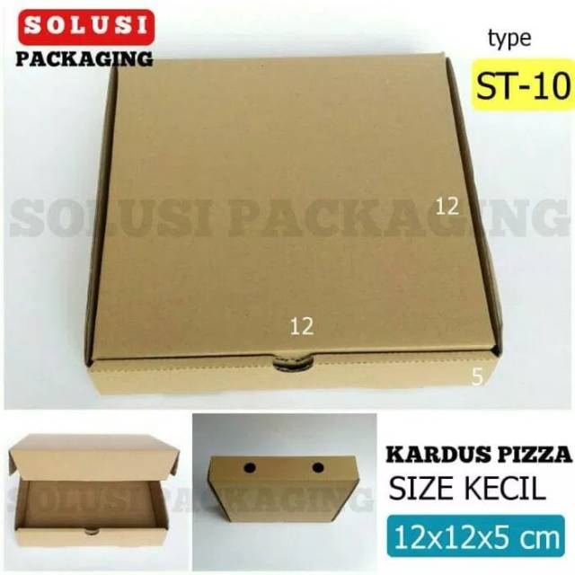 

isi 10 pcs KARDUS PIZZA 12X12X5 CM ST10 | PIZZA BOX KOTAK BAJU DISTRO BOX KEMASAN KARDUS POLOS PACKING