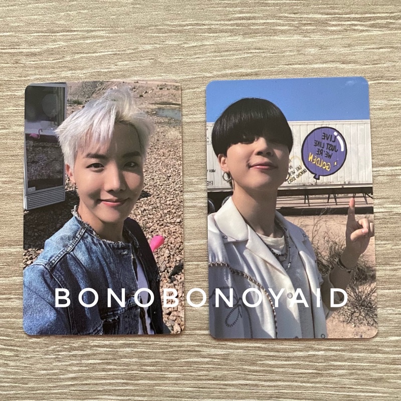 Pc lucky draw butter m2u jimin jhope / ld butter m2u jimin jhope