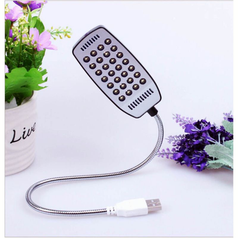 Lampu baca led usb 28 mata led saklar on/off