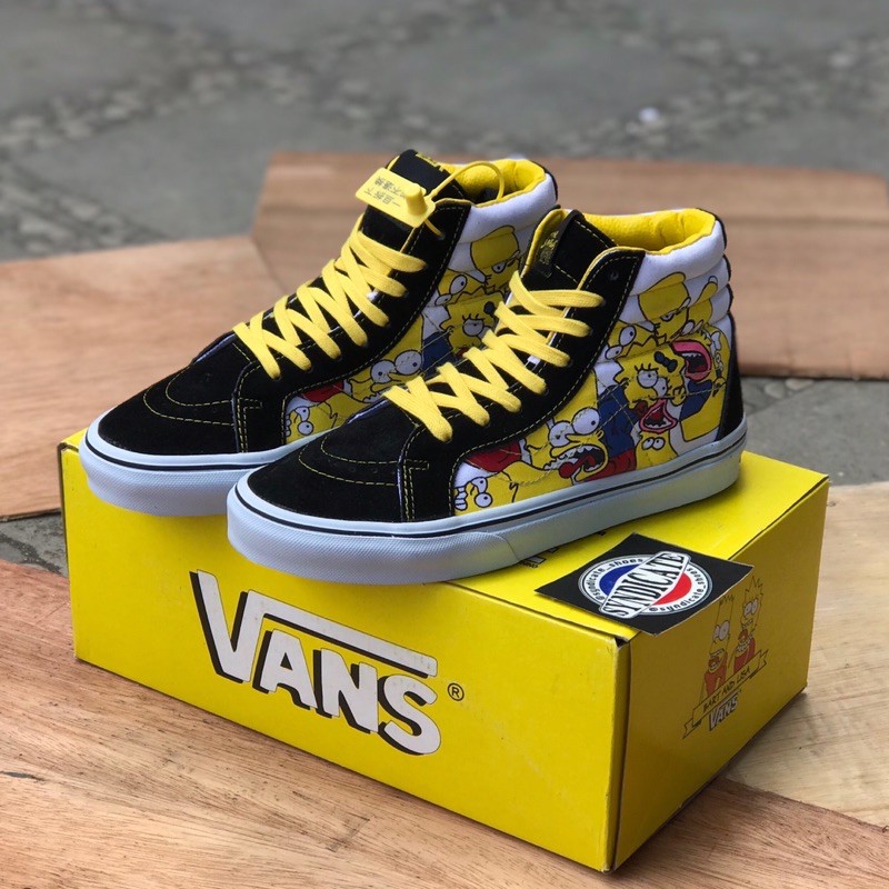 sk8 hi simpsons