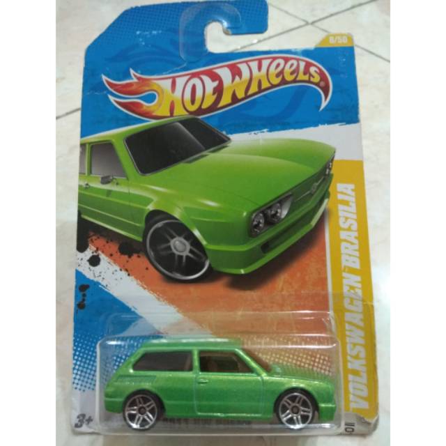 Hot Wheels Volkswagen Brasilia green