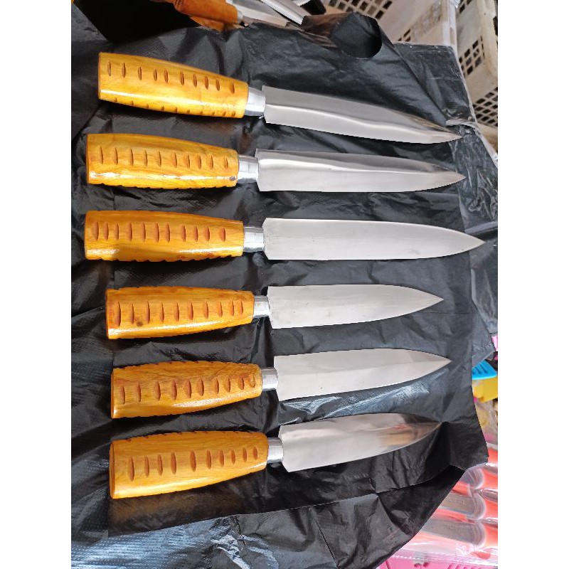 pisau baja perak anti karat