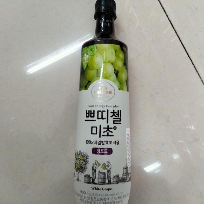 

*#*#*#] Petitzel Micho White Grape 900ml - Minuman Konsentrat Impor Korea